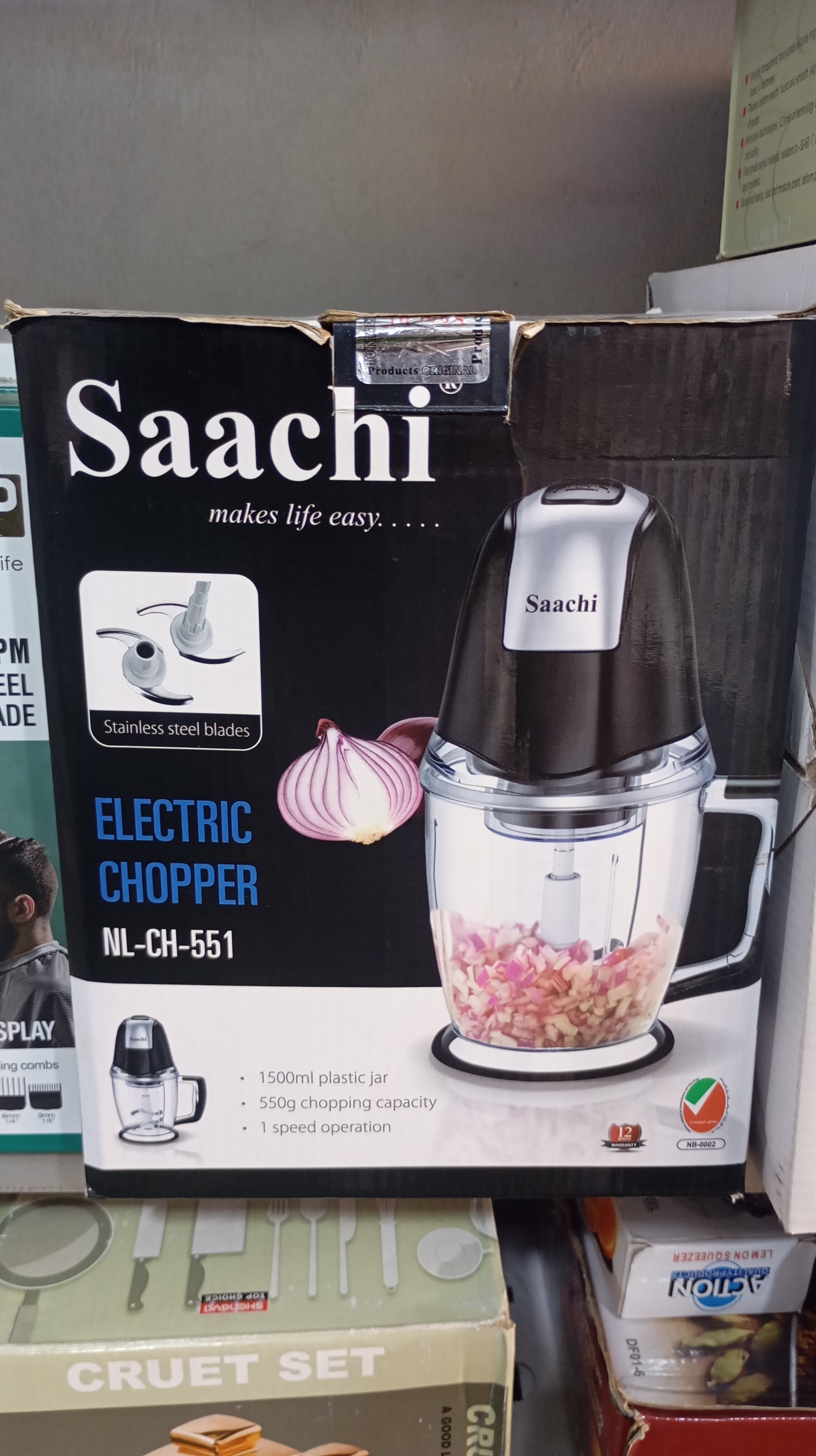 Saatchi Electric Chopper